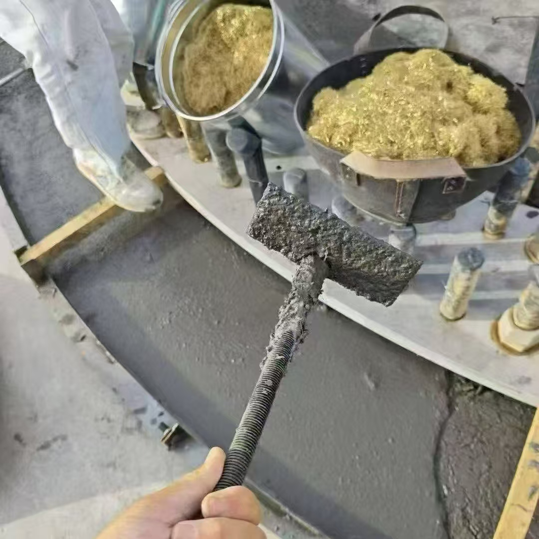 海宁C120钢纤维高强无收灌浆料 轧机压缩机汽轮机发电机锻压设备底座灌浆材料